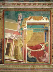 O sonho de Inocêncio III, 1297-99